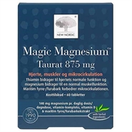 Magic Magnesium Taurat - 60 Tabletter - New Nordic