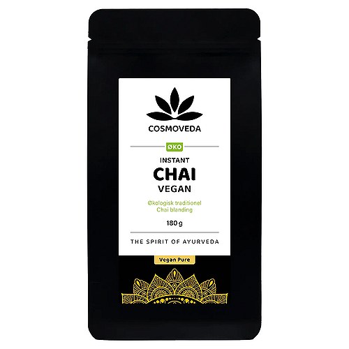 Chai Instant Vegan Økologisk - 180 gram - Cosmoveda