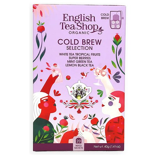 Cold Brew Te Selection Økologisk - 20 breve - English Tea Shop