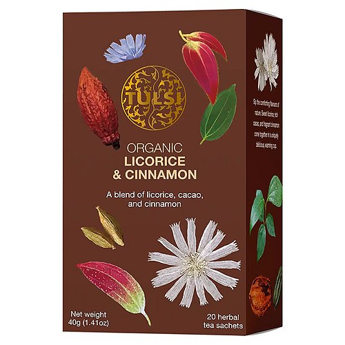 Licorice & Cinnamon Te Økologisk - 20 breve - Tulsi