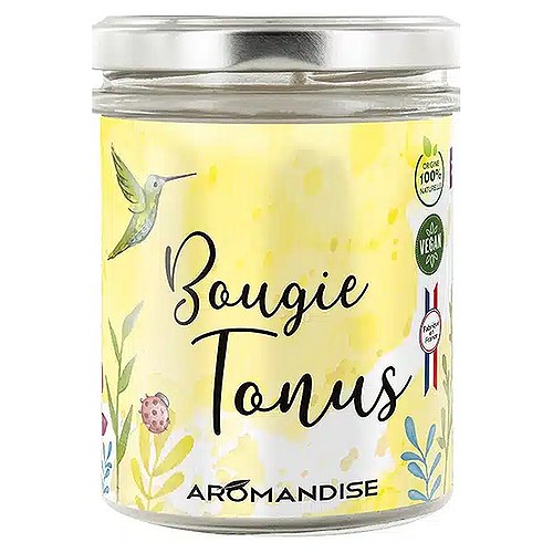 Duftlys Tonus Sojalys - 150 gram - Aromandise