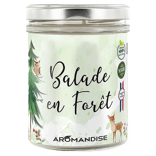 Duftlys Walk in Forest Sojalys - 150 gram - Aromandise