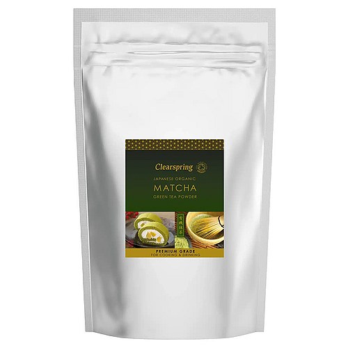 Matcha Te Pulver Premium Grade Økologisk - 1 kg - Clearspring
