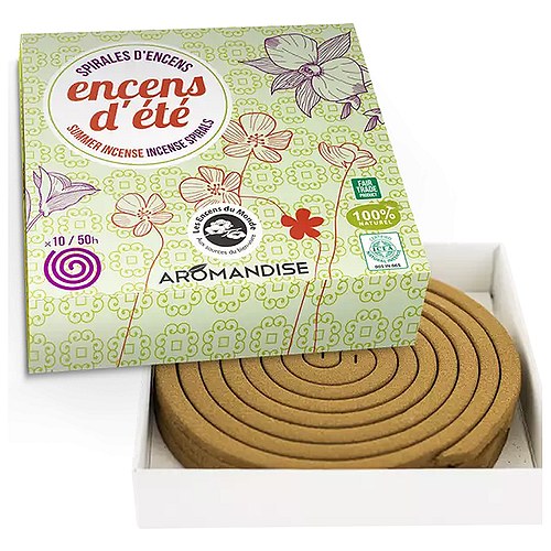 Myggespiral Røgelse - 10 stk - Aromandise
