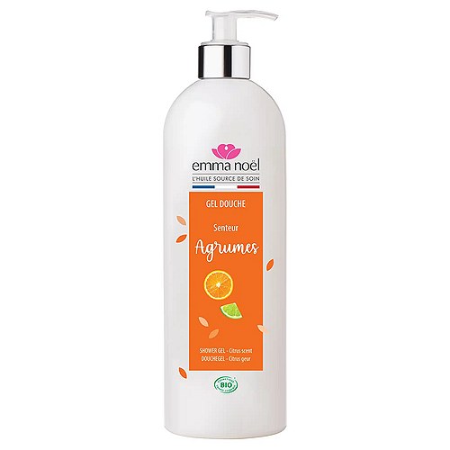 Showergel Citrus - 1 liter - Emma Noël