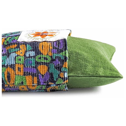 Øjenpude med etui Retro Print - 25 x 11 cm - Complete Unity Yoga