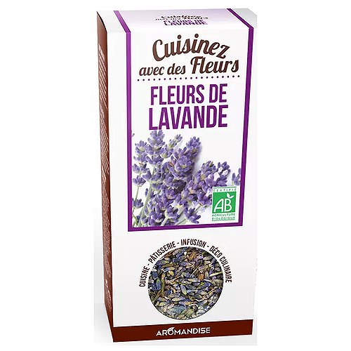 Lavendelblomster Økologisk - 40 gram - Aromandise