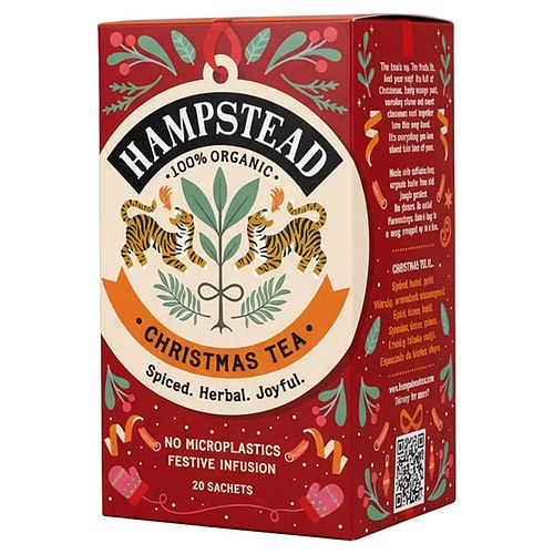 Christmas Te Koffeinfri Økologisk - 20 breve - Hampstead Tea