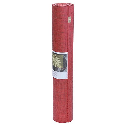 Yogamåtte Koral Pink 4 mm - 63x183 cm - Ecoyoga