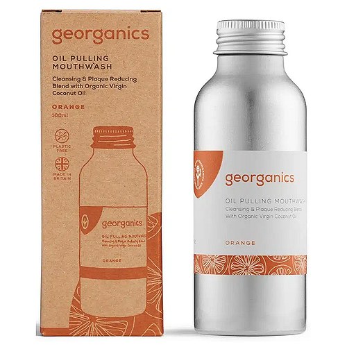 Mundskylleolie (Oil Pulling) Appelsin - 100 ml - Georganics