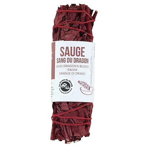 Salvie Dragon Blood Røgelsesbundt - ca. 10 cm - Aromandise