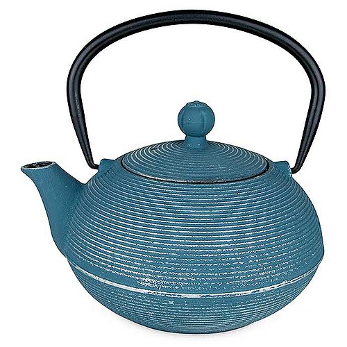 Tekande Asagao Blå/Sølv Støbejern - 0,8 liter - Aromandise