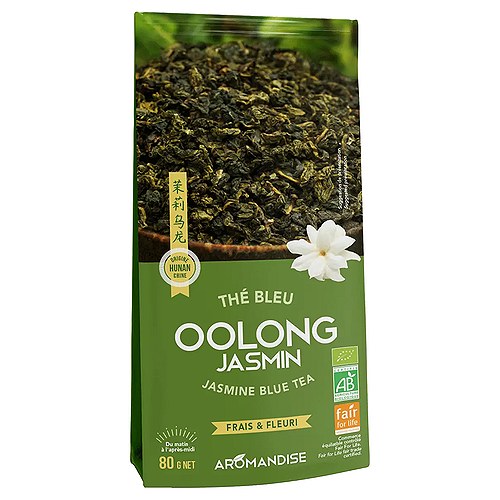 Oolong Jasmin Te løsvægt Økologisk - 80 gram - Aromandise
