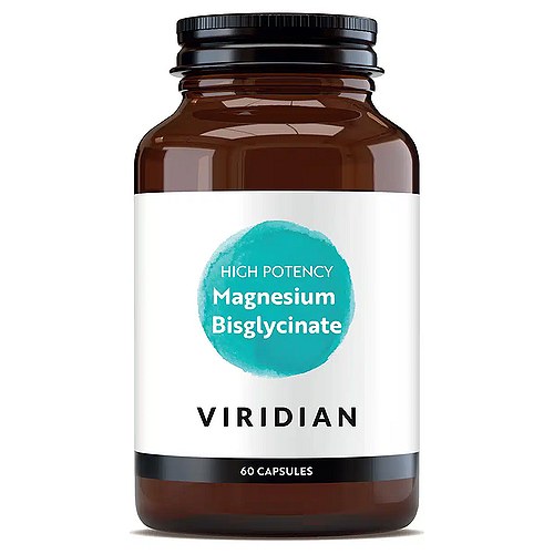 Magnesium Bisglycinate High Potency - 60 kapsler - Viridian Nutrition