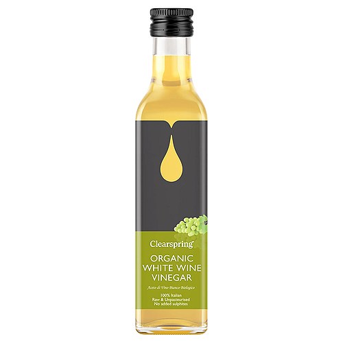 Hvidvinseddike Økologisk - 250 ml - Clearspring