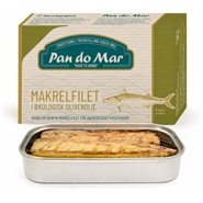 Makrel i olivenolie, fanget bæredygtig Spanien - 120 gr -  Pan do Mar