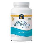 Torskelevertran med citrus Cod liver oil - 180 kap