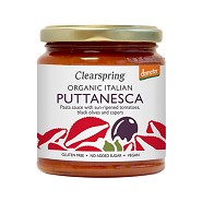 Pasta sauce Puttanesca Økologisk - 300 gram - Clearspring