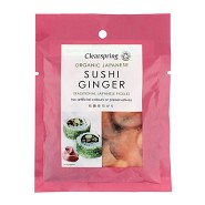 Sushi ginger Økologisk - 50 gram - Clearspring