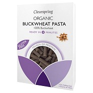 Boghvede pasta Tortiglioni   Økologisk  - 250 gram - Clearspring