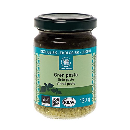 Pesto grøn Økologisk - 130 gram - Urtekram