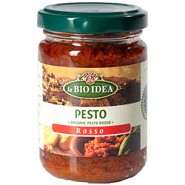 Pesto rød Rosso Økologisk - 140 gram