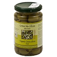Oliven Grønne u.sten Græsk Økologisk- 315 gr