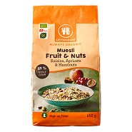 Mysli fruit og nuts Økologisk - 650 gram - Urtekram