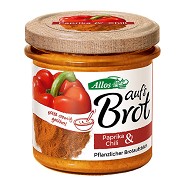 Smørepålæg Auf´s Brot Peber frugt- Chili Økologisk - 140 gram - Allos