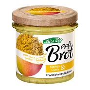 Smørepålæg Auf´s Brot Mango- Karry Økologisk - 140 gram - Allos