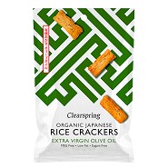 Rice cracker Olive oil & salt Økologisk - 50 gram