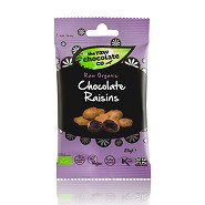 Rosiner med rå chokolade Økologisk - 28 gram - The Raw Chocolate Company