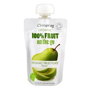 Pære fruit on the go Økologisk - 100 gram - Clearspring