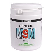 Lignisul MSM kapsler 500 mg - 180 kap - Natur Drogeriet