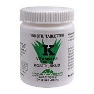 K-vitamin 150 ug - 100 tab - Natur Drogeriet