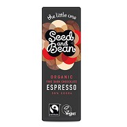 Mørk Chokolade 58% Espresso Økologisk - 25 gram - Seed & Bean