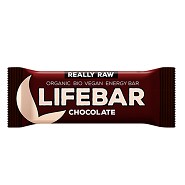 LifeBar Chocolate RAW Økologisk - 47 gram - LifeFood