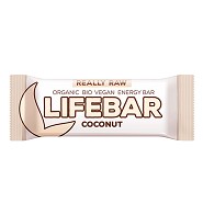 LifeBar Coconut RAW Økologisk - 47 gram - LifeFood