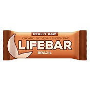 LifeBar Brazil Paranød RAW Økologisk - 47 gram - LifeFood