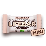 LifeBar Mini Coconut RAW Økologisk - 25 gram - LifeFood
