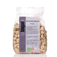 Macadamianødder rå Økologisk - 400 gram - Biogan