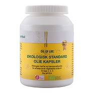 Omega 3-6-9 GLA Standard Olie kap Økologisk - 120 kapsler - Oil of life