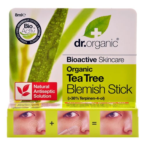 Blemish Gel, Stick, Tea Tree - 8 ml - Dr. Organic