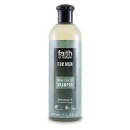Shampoo Blue Cedar mænd - 400 ml - Faith in Nature