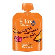 Babymos mango 4 mdr Økologisk Ellas  - 70 gram - Ellas Kitchen