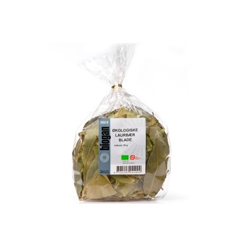 Laurbærblade Økologiske - 50 gr - Biogan