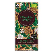 Chokolade Coffee 55% Økologisk - 80 gram - Chocolate and Love