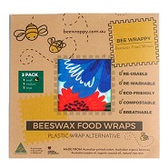 Beeswax Food Wraps 3 Pack - 1 pakke - Bee Wrappy