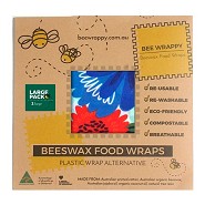 Beeswax Food Wraps 2 x Large - 1 pakke - Bee Wrappy
