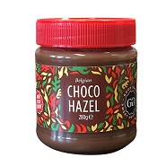 Choko hasselnøddecreme stevia - 280 gram - Good Good
